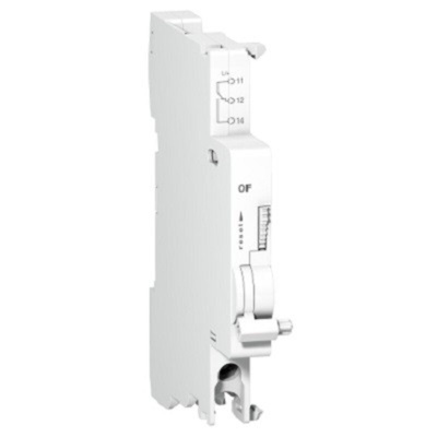 Schneider Electric Auxiliary Contact, 1 Contact, 1CO, DIN Rail Mount, Acti 9