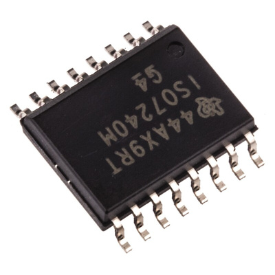 ISO7240MDW Texas Instruments, 4-Channel Digital Isolator, 2.5 kVrms