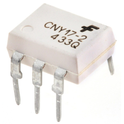 onsemi, CNY172M DC Input Transistor Output Optocoupler, Through Hole, 6-Pin PDIP