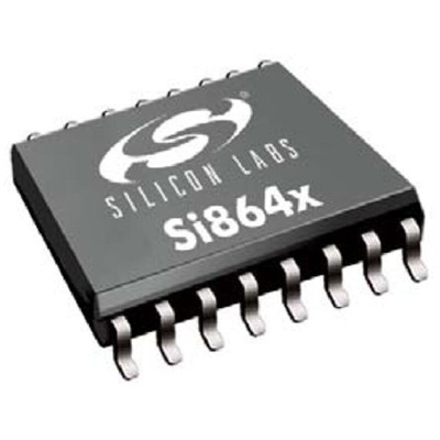 SI8640BD-B-IS Skyworks Solutions Inc, 4-Channel Digital Isolator 150Mbps, 5 kVrms, 16-Pin SOIC W