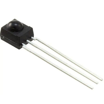 Vishay TSOP4856, 56kHz IR Receiver, 950нм 45 deg, 24m Range, 2.5 V - 5.5V, Through Hole, 6.0 x 6.95 x 5.6mm
