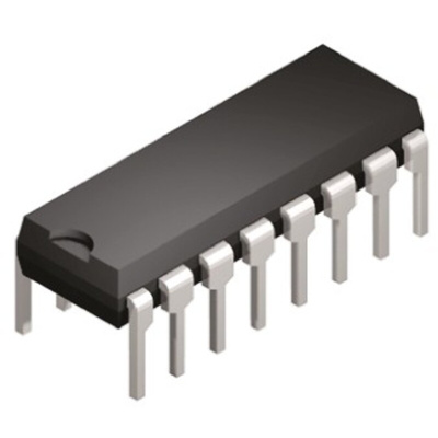 Renesas, PS2501-4 DC Input Transistor Output Quad Optocoupler, Through Hole, 16-Pin PDIP