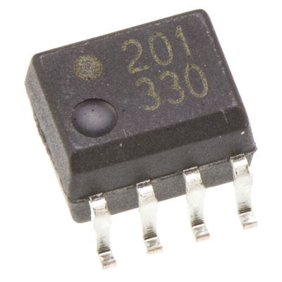 Broadcom, HCPL-0201-000E DC Input Logic Gate Output Optocoupler, Surface Mount, 8-Pin SOIC