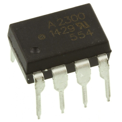 Broadcom, HCPL-2300-000E DC Input Logic Gate Output Optocoupler, Through Hole, 8-Pin DIP