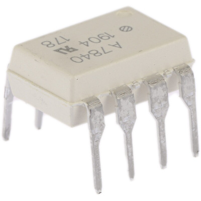 Broadcom, HCPL-7840-000E Transistor Output Optocoupler, Through Hole, 8-Pin PDIP