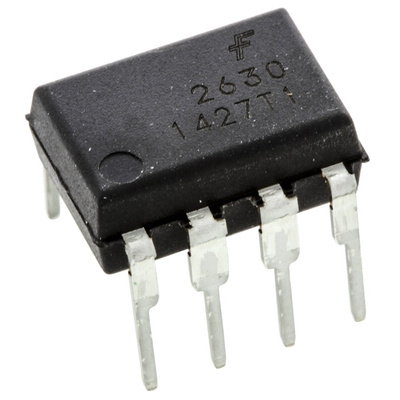 onsemi, HCPL2630 DC Input Logic Gate Output Optocoupler, Through Hole, 8-Pin DIP