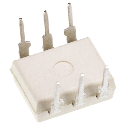 onsemi, MOC3061M AC Input Triac Output Optocoupler, Through Hole, 6-Pin PDIP