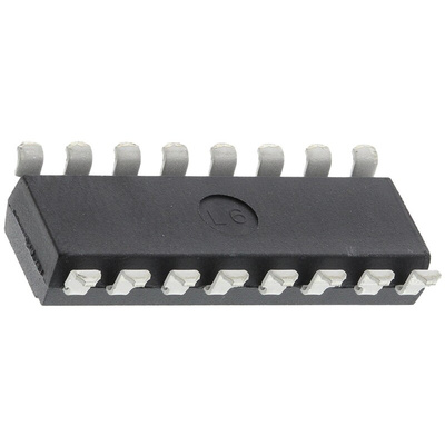 Lite-On, LTV-847S DC Input Transistor Output Quad Optocoupler, Surface Mount, 16-Pin PDIP