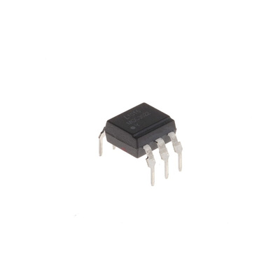 Lite-On, MOC3022M Triac Output Optocoupler, Through Hole, 6-Pin PDIP