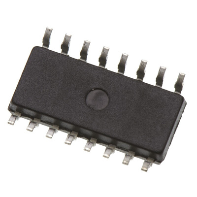 Broadcom, ACPL-244-500E AC Input Transistor Output Quad Optocoupler, Surface Mount, 16-Pin SOIC