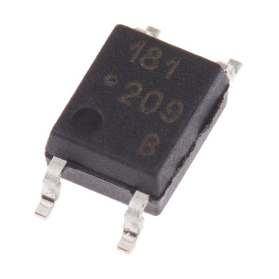 Broadcom, HCPL-181-00BE DC Input Transistor Output Optocoupler, Surface Mount, 4-Pin Mini-Flat