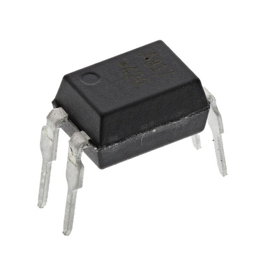 Broadcom, HCPL-817-000E DC Input Transistor Output Optocoupler, Through Hole, 4-Pin PDIP