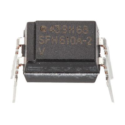Vishay, SFH610A-2 DC Input Transistor Output Optocoupler, Through Hole, 4-Pin PDIP