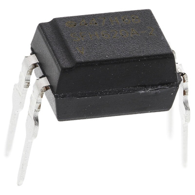 Vishay, SFH620A-2 AC Input Transistor Output Optocoupler, Through Hole, 4-Pin PDIP