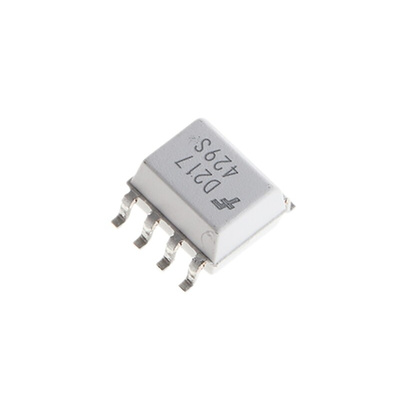 onsemi, MOCD217M DC Input Transistor Output Dual Optocoupler, Surface Mount, 8-Pin SOIC