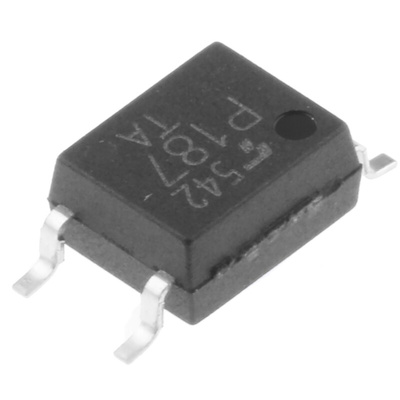 Toshiba, TLP187 DC Input Darlington Output Optocoupler, Surface Mount, 4-Pin SOIC