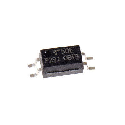 Toshiba, TLP291(GB DC Input Transistor Output Optocoupler, Surface Mount, 4-Pin SO4