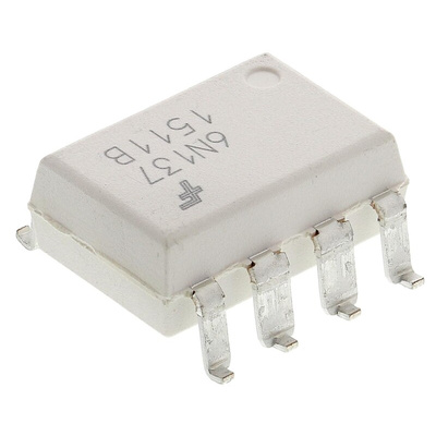 onsemi, 6N137SM DC Input Logic Gate Output Optocoupler, Surface Mount, 8-Pin DIP