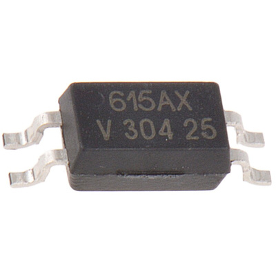 Vishay, VOS615A-X001T DC Input Phototransistor Output Optocoupler, Surface Mount, 4-Pin SSOP