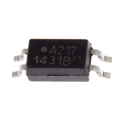 Broadcom, ACPL-217-50BE DC Input Transistor Output Optocoupler, Surface Mount, 4-Pin SOIC