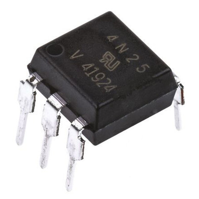 Vishay, H11AA1 AC Input Transistor Output Optocoupler, Through Hole, 6-Pin DIP