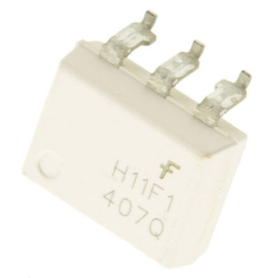 onsemi, 4N35SM DC Input Phototransistor Output Optocoupler, Surface Mount, 6-Pin DIP