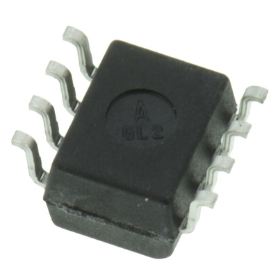 Broadcom, ACPL-072L-000E DC Input Transistor Output Optocoupler, Surface Mount, 8-Pin SOIC
