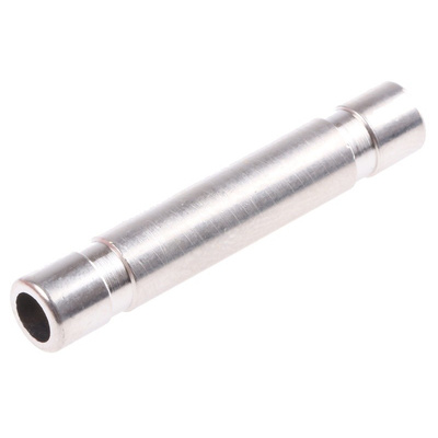 Legris Tube-to-Tube 3120 Pneumatic Straight Tube-to-Tube Adapter, Plug In 6 mm to Plug In 6 mm