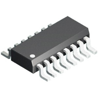Isocom, IS281-4 DC Input NPN Phototransistor Output Quad Optocoupler, Surface Mount, 16-Pin SMD