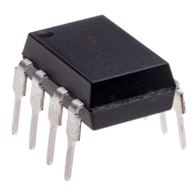 Isocom, 6N138 DC Input Optocoupler, Through Hole, 8-Pin DIP