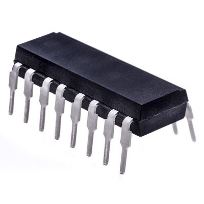 Isocom, TIL196 AC Input NPN Phototransistor Output Quad Optocoupler, Through Hole, 16-Pin DIP