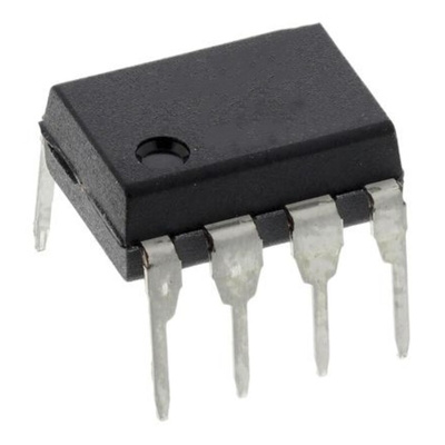onsemi, 6N136VM DC Input Transistor Output Optocoupler, Through Hole, 8-Pin PDIP