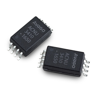 Broadcom, ACNU-3410-500E IGBT Gate Drive Output Optocoupler, Surface Mount, 8-Pin DIP