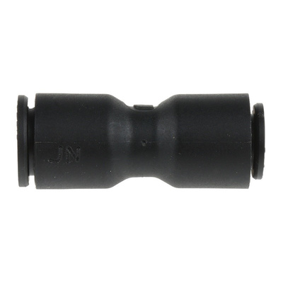 Legris Tube-to-Tube 3106 Pneumatic Straight Tube-to-Tube Adapter, Push In 8 mm to Push In 10 mm