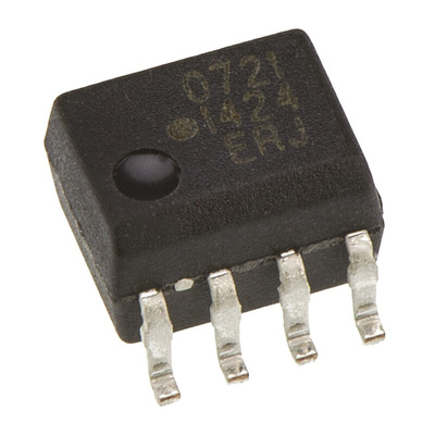 Broadcom, HCPL-0721-000E DC Input Transistor Output Optocoupler, Surface Mount, 8-Pin SOIC