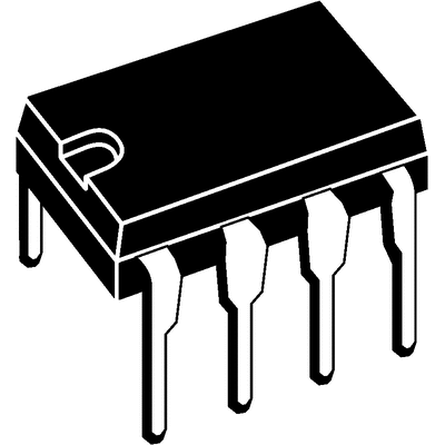 onsemi, FOD2741B DC Input Phototransistor Output Optocoupler, Through Hole, 8-Pin PDIP-W