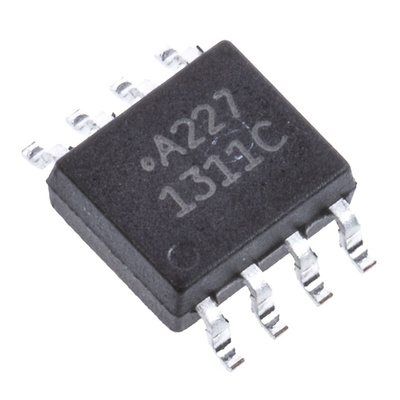 Broadcom, ACPL-227-50CE DC Input Transistor Output Dual Optocoupler, Surface Mount, 8-Pin SOIC