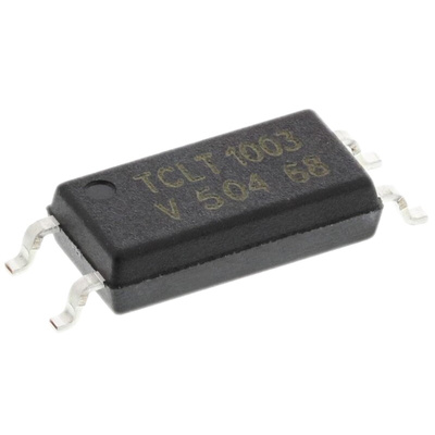 Vishay, TCLT1003 DC Input Transistor Output Optocoupler, Surface Mount, 4-Pin SOP