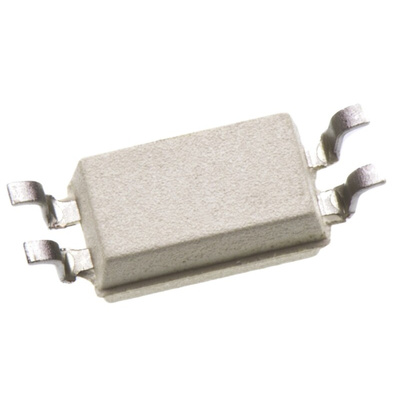 Vishay, TCMT1109 DC Input Transistor Output Optocoupler, Surface Mount, 4-Pin Mini-Flat