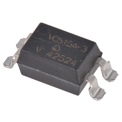 Vishay, VO615A-3X019T DC Input Phototransistor Output Optocoupler, Through Hole, 4-Pin PDIP