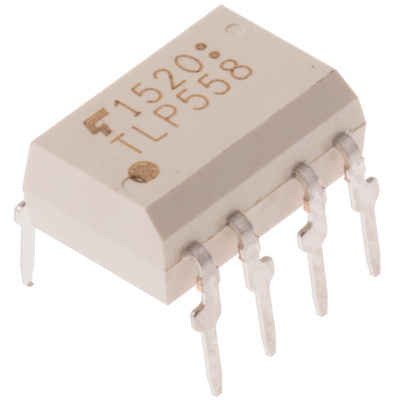 Toshiba, TLP558(F) DC Input Logic Gate Output Optocoupler, Through Hole, 8-Pin DIP