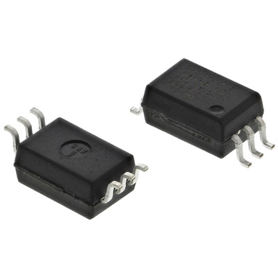 Broadcom, ACPL-P343-000E AC/DC Input, Input IGBT Gate Drive, MOSFET Output Optocoupler, Surface Mount, 6-Pin SSOP