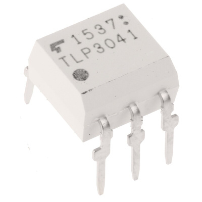 Toshiba, TLP3041(S,C,F) DC Input Triac Output Optocoupler, Through Hole, 5-Pin PDIP