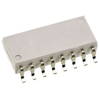 Vishay, TCMT4600 DC Input Phototransistor Output Quad Optocoupler, Surface Mount, 16-Pin SOP