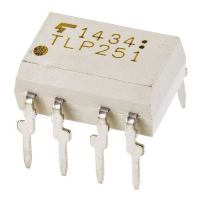 Toshiba, TLP352 AC Input Infrared LED Output Optocoupler, Through Hole, 8-Pin DIP