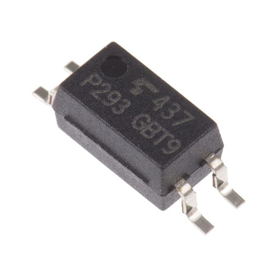 Toshiba, TLP293(E DC Input Transistor Output Optocoupler, Surface Mount, 4-Pin SOIC