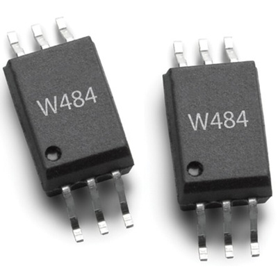 Broadcom, ACPL-W484-000E DC Input IGBT Gate Drive, MOSFET Output Optocoupler, Surface Mount, 6-Pin SOIC