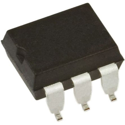 onsemi, 4N32SM DC Input Darlington Output Optocoupler, Surface Mount, 6-Pin DIP