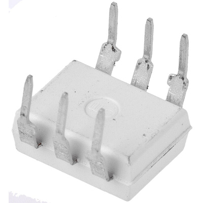 onsemi, MOC3022TVM AC Input Phototriac Output Optocoupler, Through Hole, 6-Pin DIP
