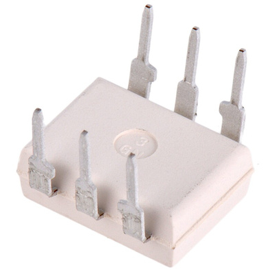 onsemi, CNY17F4M DC Input Phototransistor Output Optocoupler, Through Hole, 6-Pin MDIP